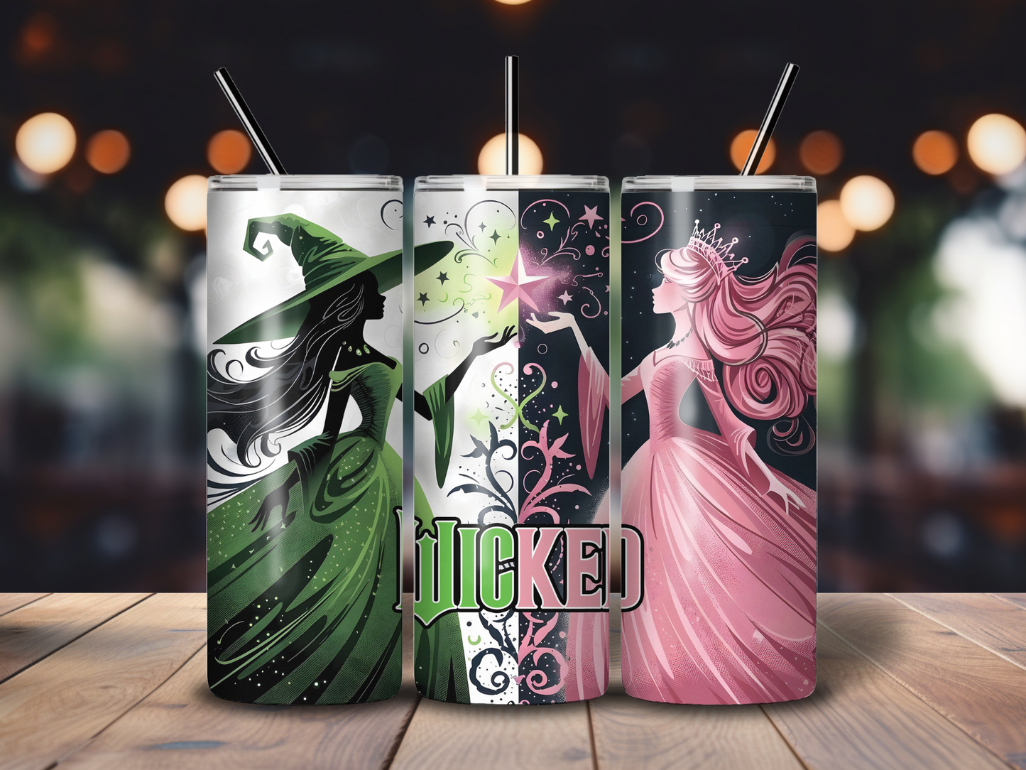 Sublimated 20 oz Tumbler - WICKED Design 2