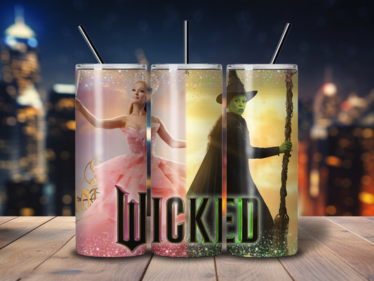 Sublimated 2o0oz Tumbler - WICKED Design 3